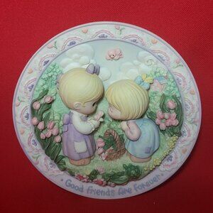 Precious Moments Enesco Good Friends Are Forever Sharing The Moments Plate